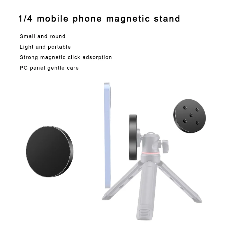 Universalus Magsafe 1/4 Trikojo Bazės tvirtinimas iPhone 14 13 12 Mini/ Pro/ Pro Max Telefono Laikiklis Apkaba