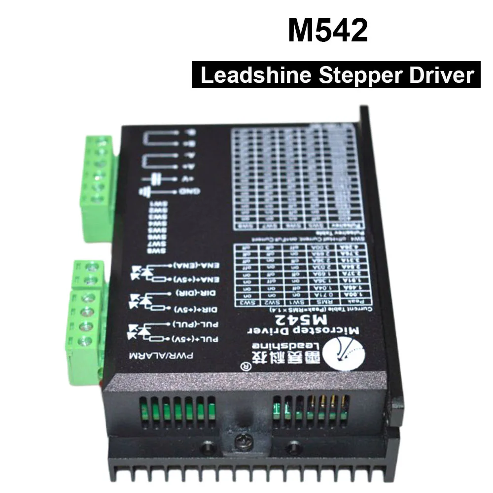 Geriausia kokybė, solvent spausdintuvas leadshine microstep motorinių M542 stepper driver servo už rašalinis