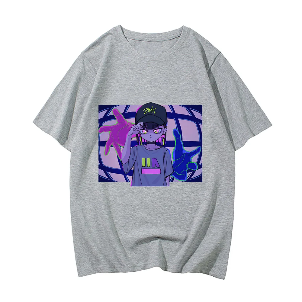 ZUTOMAYO Marškinėliai 100% Medvilnės Drabužius Harajuku Anime Marškinėlius Vyrų Vasaros Tees Unisex Spausdinti Grafinis Marškinėliai Negabaritinių Asual T-shirts