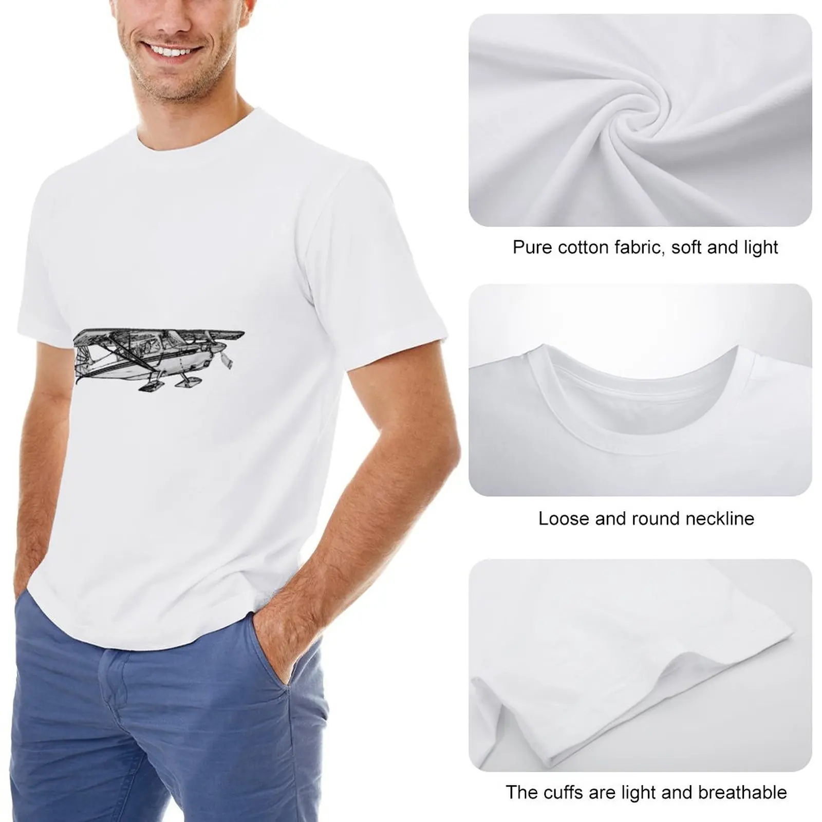 Pagrindinis Treneris Akrobatiniai Lėktuvas T-Shirts vyras custom t shirts, kurti savo juokingas t shirt mens drabužiai