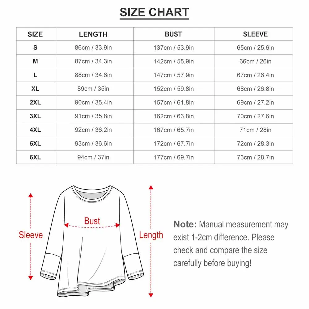 Britų Vėliavos T-Shirt Abstrakčiai Spausdinti Atsitiktinis Palaidų Long-Sleeve T-Shirts Dizainas, Vintage Marškinėlius Ponios Žiemos Tees Didelis Dydis 5XL 6XL