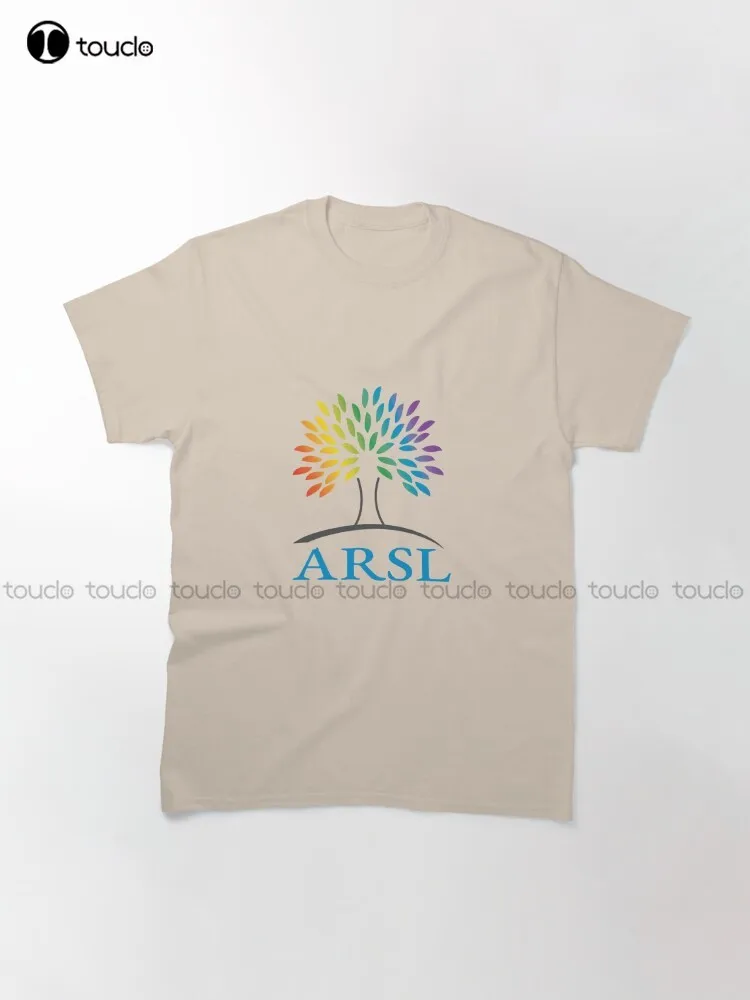 ARSL Pride Logotipu Klasikiniai Marškinėliai Kalėdų Dovana, Skaitmeninis Spausdinimas Tee Marškinėliai Xs-5Xl Mados Marškinėlius Vasaros Unisex Streetwear