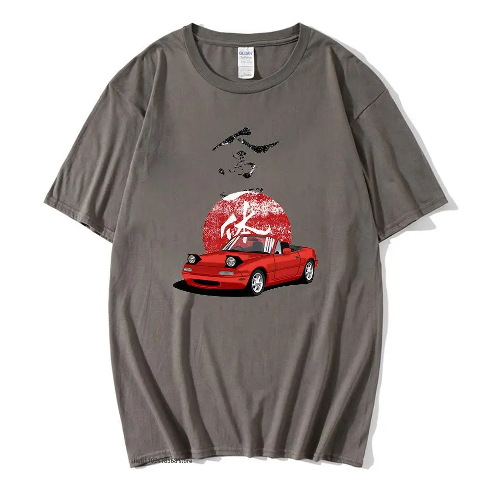 Anime Pradinė D Marškinėliai Auga Bvp Tees Jdm Drift Raudonas Automobilis Tshirts Mados Viršūnes Harajuku Streetwear Moterų, Vyrų 100% Medvilnės Tees