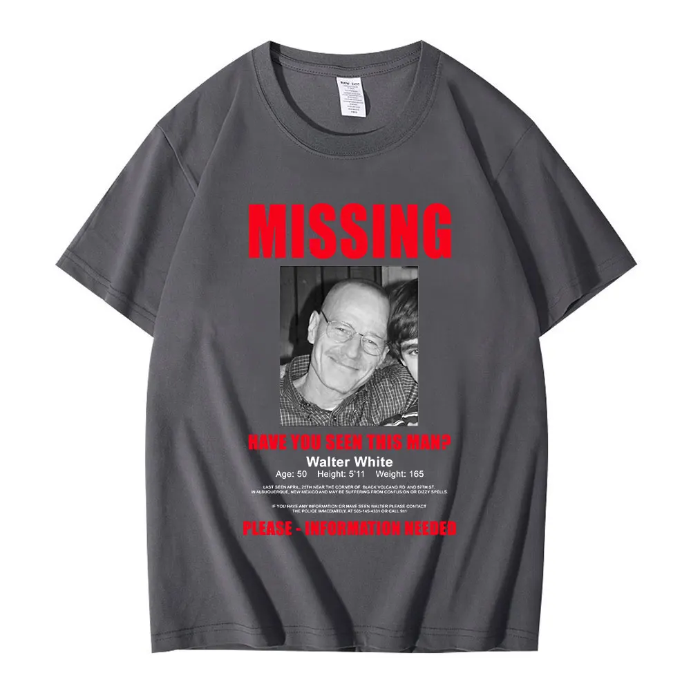 Tv Heizenbergo Breaking Bad Trūksta Pasirašyti T Shirt Geriau Skambinti Saulius Grafinis Spausdinti marškinėliai Vyrams, Moterims, Medvilnės, trumpomis Rankovėmis T-shirt