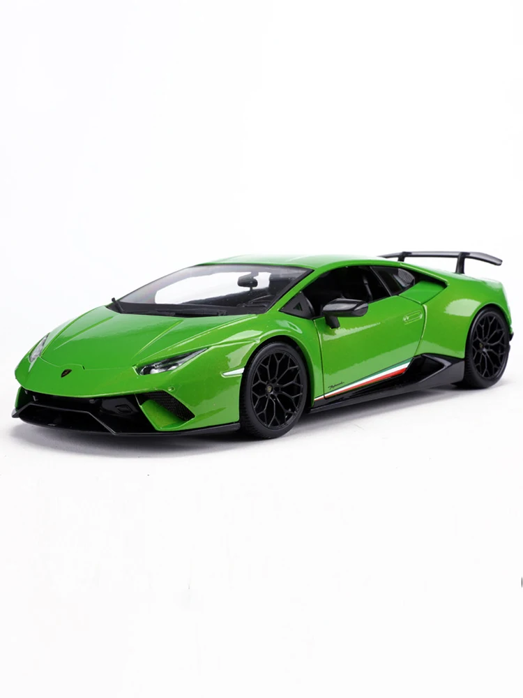 Diecast Bburago 1:20 Masto #31391 Lamborghini Hurcan - Žalia Lydinio lieto Kupė Modelio Kolekcines Žaislą Dovanų