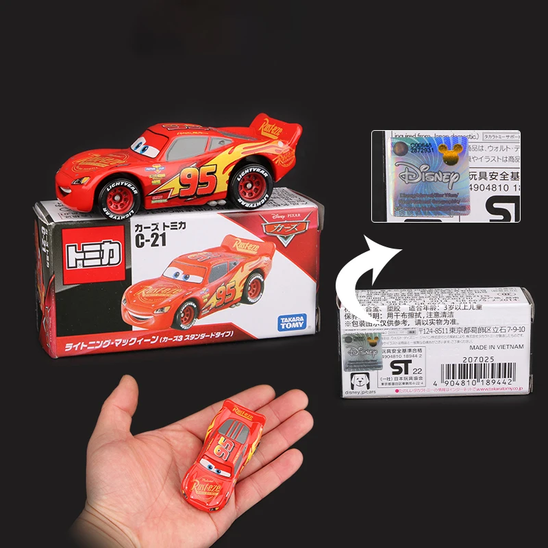 Takara Tomy Tomica Disney Pixar Automobilių Amžiaus Lydinio Automobilių Diecasts & Žaislinės Transporto Priemonės Automobilio Modelio Miniatiūra Masto Modelio Automobilių Vaikams