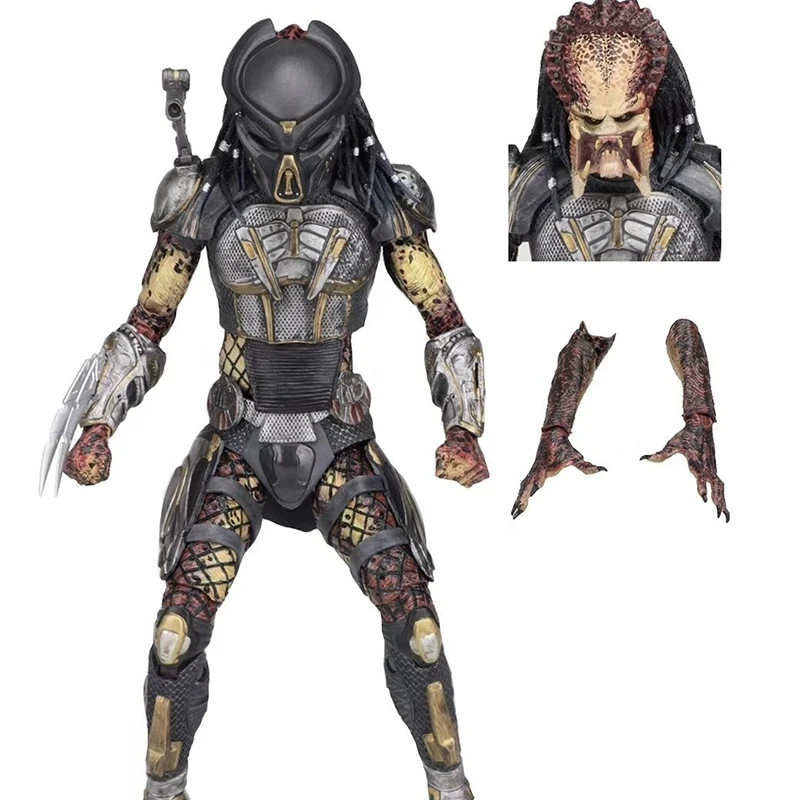 NECA Predator Organizuotų Veiksmų Skaičius, Aliens vs Predator Šilumos Vizija Kolekcionavimas Modelis Žaislai, Lėlės Dovanos