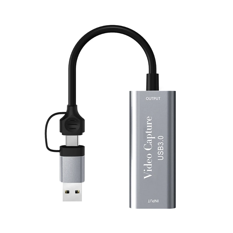 USB C Tipo Vaizdo Valdybos 4K 60 hz 1080P Žaidimą, Vaizdo plokštė-Live Transliacijos Transliacijos