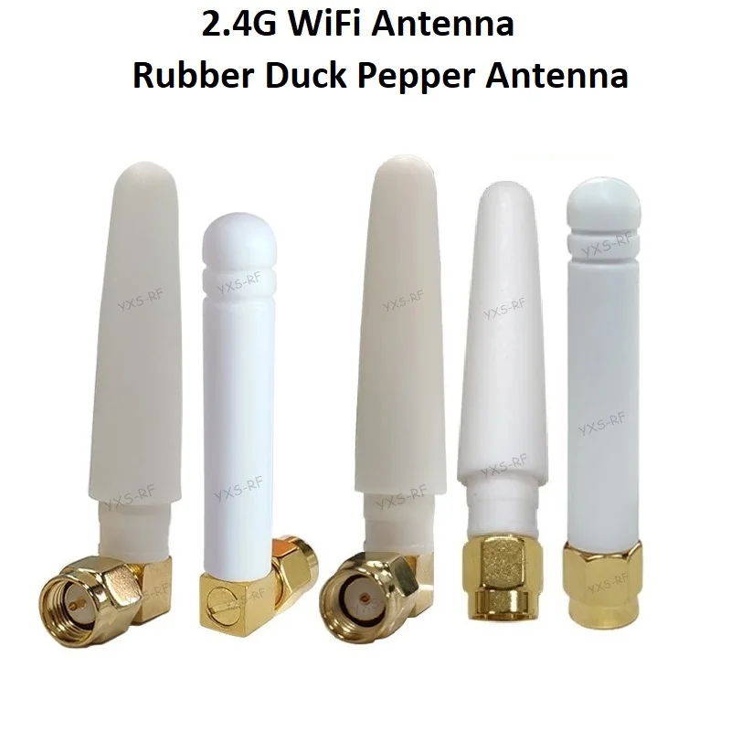2.5 dBi 2.4 G Gumos Ančių L Tipo Antena stačiu Kampu WiFi Antenos SMA Male Pipirai Antena Bevielio Maršrutizatoriaus Wifi Modulis Zigbee