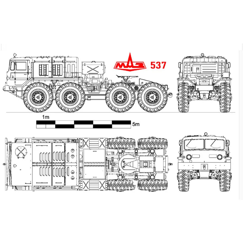 SS-124556 Elektros MAZ 5371 Armijos Sunkvežimių 1:15 Asamblėjos Sujungimas Building Block Modelis • 3549 Dalių Vaikams Gimtadienio Žaislą Dovanų