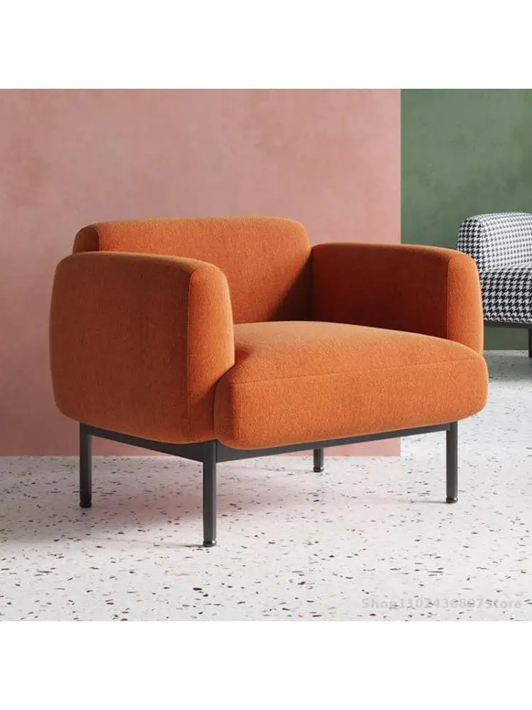 Dizaineris Vienos Sofos, Kėdės Kambarį Miegamasis Tingus Sofa Houndstooth Audinio Laisvalaikio Vienos Sofos, Kėdės, sofos, fotelis, sofa, kėdė