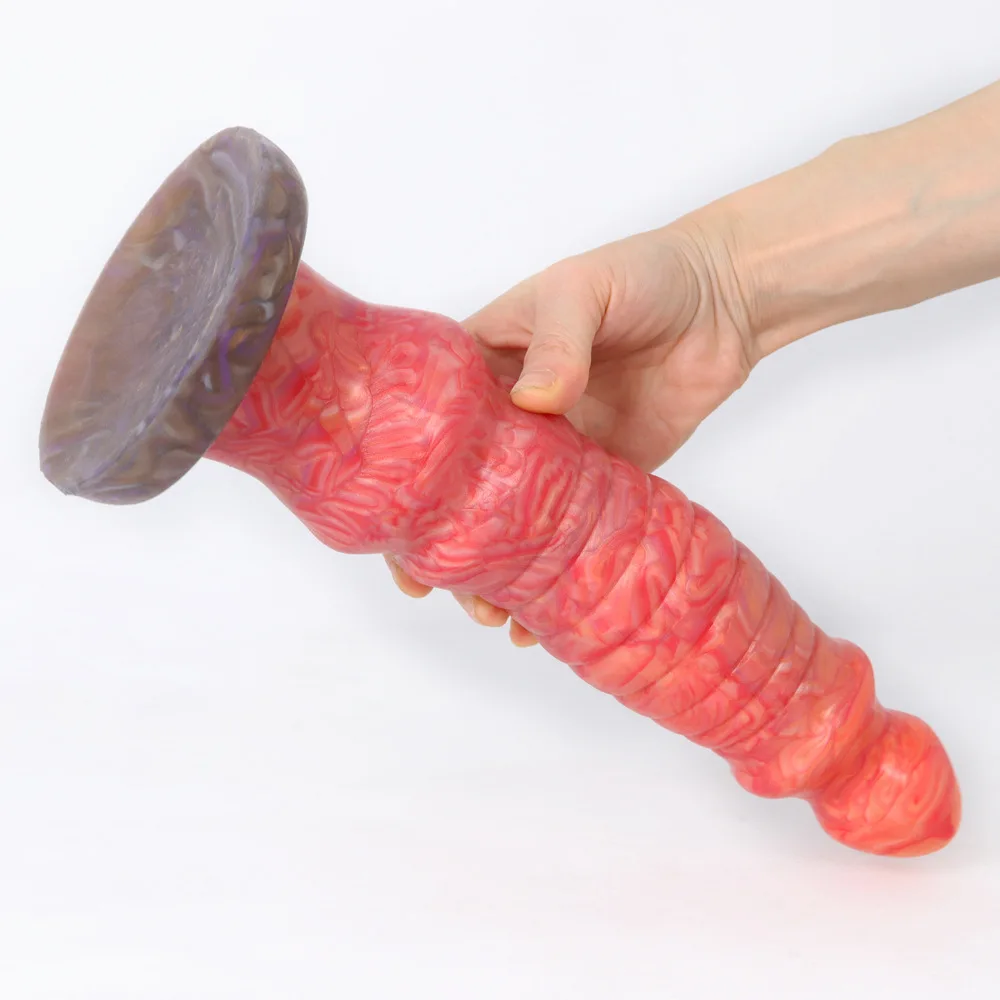 Naujas Suaugusiųjų erotika silikono vibratorių spalvos storas siurbimo taures už moterų ir vyrų masturbacija masturbators sekso žaislai 18