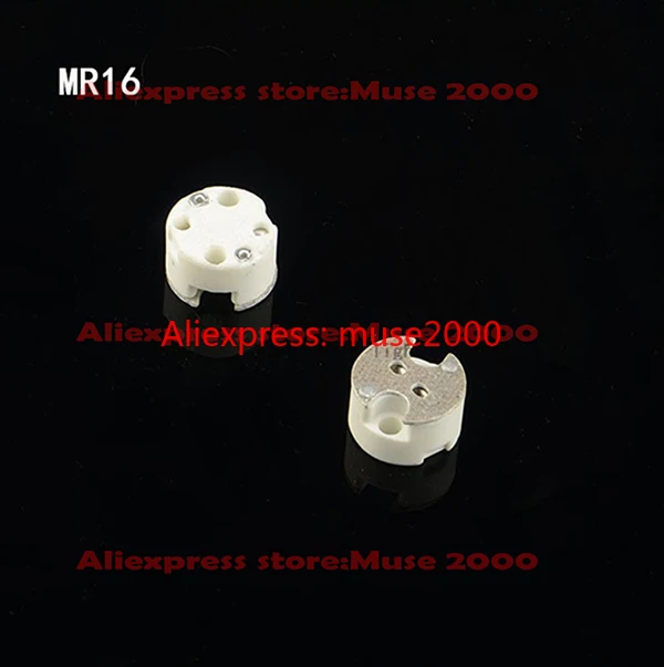 Lempa MR16 bazė turėtojas kūno maža dėmesio lizdas Keramika, Porceliano ir Keramikos MR16 MR11 G4 G5.3 lempos laikiklis m10 laikiklis