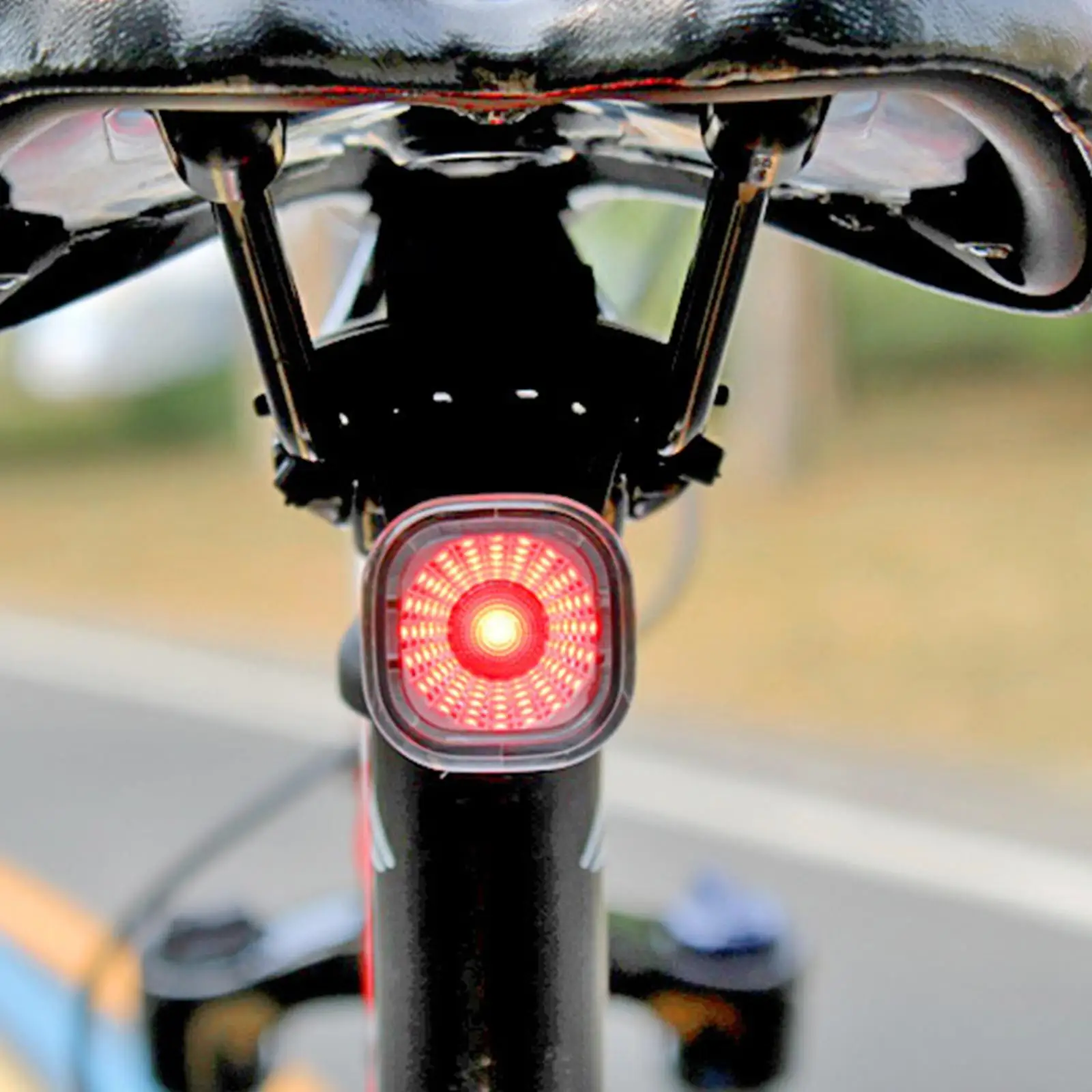 Atgal Įspėjamoji Lemputė Universalus Dviratis Uodegos Šviesos BMX Kelių Dviračiai Naktį Jojimo