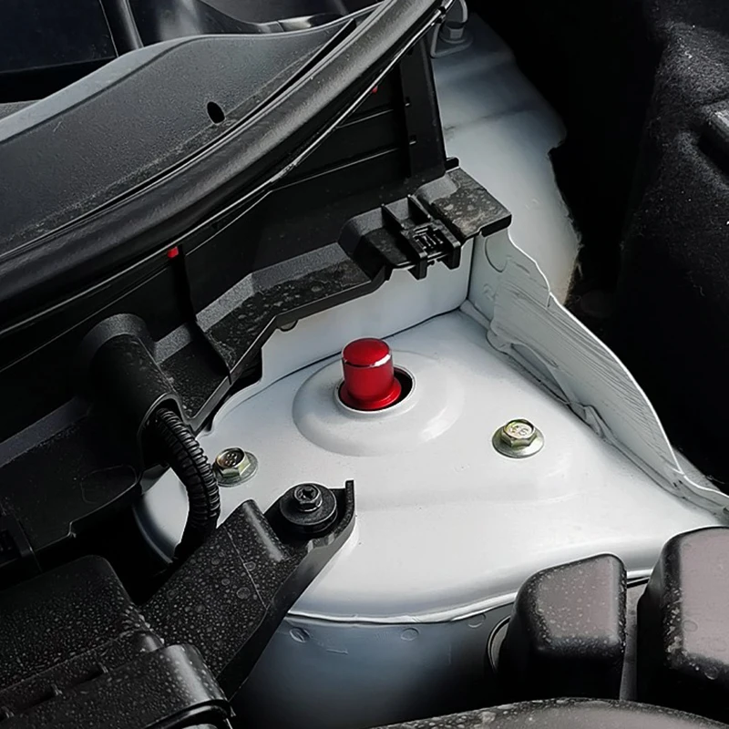 2 PCSCar amortizatorių Varžtų Dangteliai Mazda 2 3 6 ATENZA CX-5 CX5 CX 5 CX-7 2008-2015 apsauga nuo dulkių Dangtelis Dangtelis Prtector Accessories