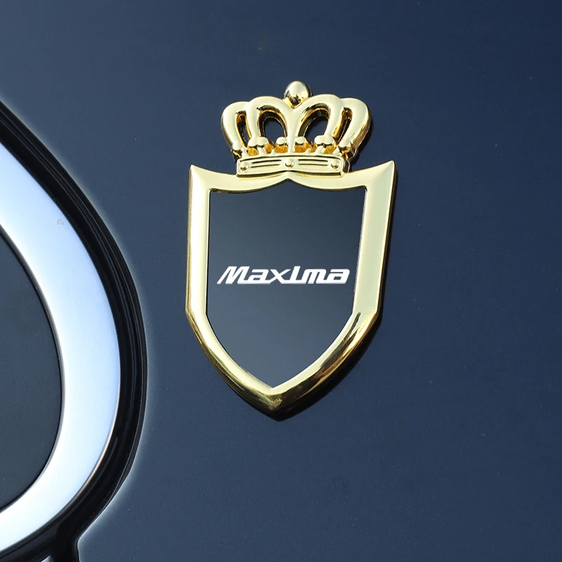 Automobilių ženklelio lipdukai šoniniai langai metalinis korpusas automobilių lipdukai NISSAN Maxima su logotipu, automobilių Reikmenys