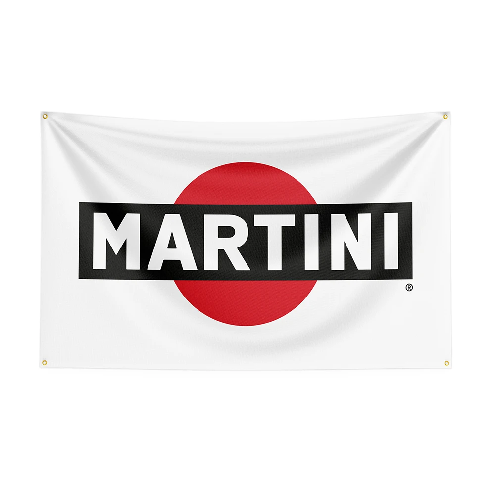 90x150cm Martinio Vėliavos Poliesterio Spausdinami Lenktynių Automobilių Reklama Už Dekoro 1