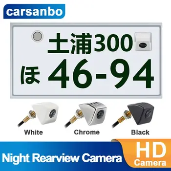 Carsanbo M6 Kabinti Atsarginės Galinio vaizdo Atbuline Kamera HD Naktinio Matymo 12-30 V Automobilių Stovėjimo Stebėti Vandeniui 130 Laipsnis didelės raiškos Vaizdo
