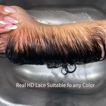 Hd Nėriniai Perukas 13x6 Žmogaus Plaukų Glueless Preplucked Kaulų Tiesiai Žmogaus Plaukų Perukai Moterims, 40