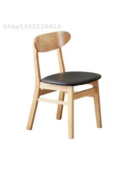 Šiaurės žurnalas laisvalaikio namuose stalas patogus, paprastas modernus mažas butas visos kietosios medienos atgal drugelis valgomasis stalas ir kėdės