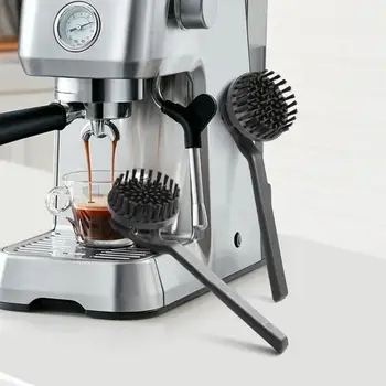 51/58mm Kavos Aparatas Brush Cleaner Nuimamas Kavos virimo aparatas Espresso Grupės Vadovas Valymo Apvalūs Šepečiai Virtuvės Valymo Priemonė