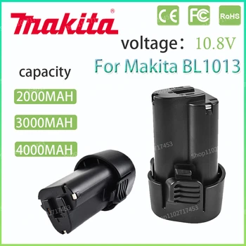 Makita 3.0 Ah BL1013 10.8 V Li - ion daugkartinio įkrovimo baterijos pakeitimo Makita elektriniai Įrankiai BL1014 TD090D DF030D DF330D MUS052D