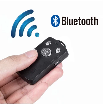 Nuotolinio užrakto Selfie Užrakto Bluetooth Nuotolinio Valdymo Stick Monopodzie Mygtukas laikmatis Už yunteng 1288 IPhone 6 7 8 Samsung