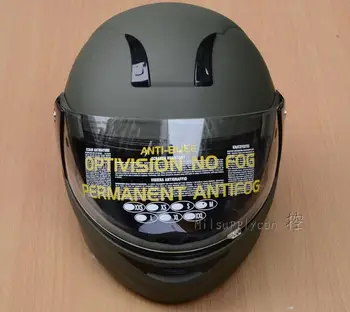 Prancūzijos Armijos Motociklo Karių Anti-rūko šalmas