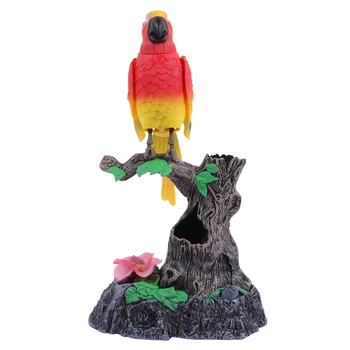 Plastikiniai Playes Papūga Balso Kontrolės Žaislas Garso Aktyvuotas Paukščių Gimtadienio Dovana, Vaikų Čiauškėjimas