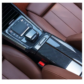 anglies pluošto automobilio salono reikmenys Mercedess Benzs glb gla 180 200 H247 X247 įrankių skydelis, porankiai oro angos dangtelį shift knob