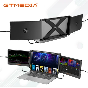 GTMEDIA Mate X 11.6-colių Nešiojamieji Dvigubas Ekranas Ekranas Triple Nešiojamų Stebėti Nešiojamas Full HD 