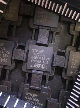 STM32F412CGU6 UQFN48 STM32F412 Mikrovaldiklis Chip IC integrinio Grandyno visiškai Naujas Originalus