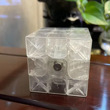 Qiyi Magic Cube Limited Edition Pirmosios Kartos Valk Skaidrus 3x3x3 Magic Cube