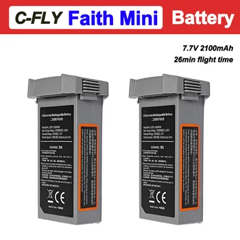 C-FLY Tikėjimo Mini Drone Baterija Originalus Baterijos 7.7 V 2100mAh 26min Skrydžio Laikas Faith2 Mini Priedai, Dalys