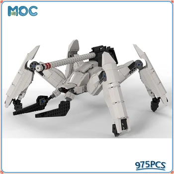 SS Pastato BlockCreative SS XM2 Walker Robotas Modelis Marso Misijos Kūrybinės Švietimo Žaislai, Plytos, Dovanos Vaikams