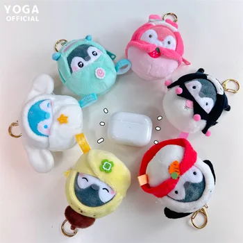 8Cm Kawaii Sanrio Hangyodon Pingvinas Pliušinis Žaislas Pakabukas Pliušinis Lėlės, Žaislai Pakabukas Mielas Pliušinis Keychain Maišelį Pakabukas Kalėdų Dovanos