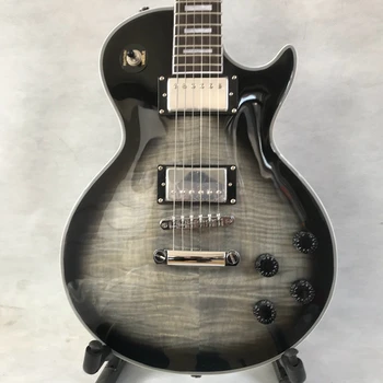Naujas lp juodos spalvos standartinės star custom gitara 
