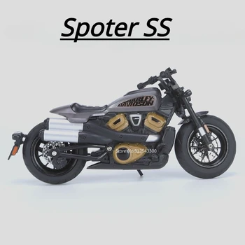 1/12 Masto Harlei Sporter SS Lydinio Žaislas Motociklo Modelis Diecast Garso, Šviesos Modelio Motociklo Žaislas Berniukas Atostogų Dovanų Kolekcija