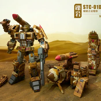 Sandėlyje PŽK STC-01D Aukščiausiojo Techtial Vadas Dykumos Versija 3rd Party Transformacijos Žaislai Robotas Veiksmų Skaičiai Vaikams