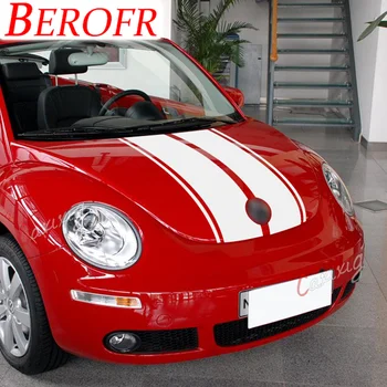 Automobilio Kapoto Dangčio, Stogo Galinis Juostelės Lipduką Kūno Kit Decal Volkswagen Beetle Priedai 2002 2003 2004 2005 2006 Automobilio Stiliaus