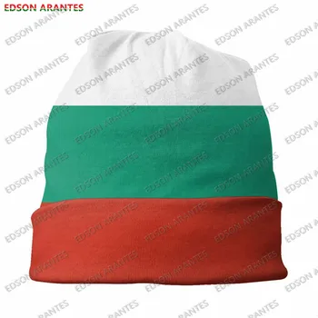 Bulgarijos Vėliava Beanies Kepurės Vyrams, Moterims, Rudenį, Žiemą Šilta Kepurės bulgarijos Patriotai Futbolo Gerbėjų Skullies Užsakymą Unisex variklio Dangčio