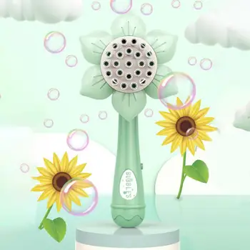 23 Skylių Saulėgrąžų Dušo Burbulas Mašina Gatling Bubble Gun Burbulas Vandens Stick Spalvinga Įdomus Gėlių Burbulas Mašina, Vaikams, Žaislai