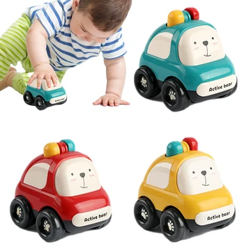 Dvipusis Inercijos Automobilių Žaislas Anksti Švietimo Trinties Varomi Automobiliai Bamblys Žaislas Automobilio Modelį Berniukas 1-3 Metai