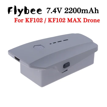 KF102 7.4 V, 2200mAh Lipo Baterija KF102 / KF102 MAX Kamera Drone RC Quadcopter Atsarginių Baterijų keitimas Priedai