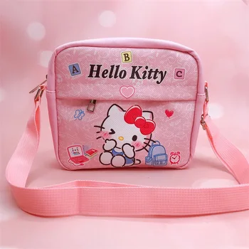 Sanrio Kawaii Hello Kitty Kuromi Mano Melodija Pu Atsparus Vandeniui Neišmes Peties Maišas Laikymas Aikštėje Krepšys