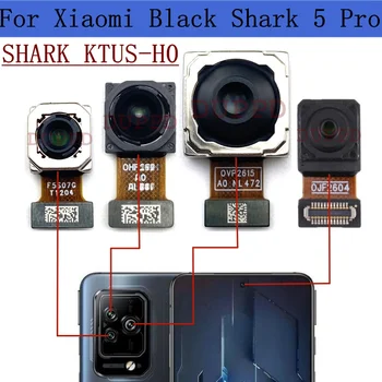 Originalaus Galinio Atgal Pagrindinė Kamera Xiaomi Black Shark 5 Pro SHARK KTUS-H0 Priekiniai Platus vaizdo Kameros Modulis Flex Dalys
