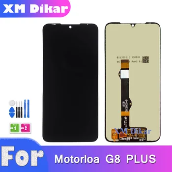 Originalą Motorola Moto G8 Plius XT2019 LCD Ekranas Jutiklinis Ekranas skaitmeninis keitiklis Asamblėjos Pakeisti G8 Plius