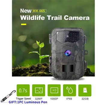 Medžioklės Takas Kamera 32MP 1080P 940nm, Infraraudonųjų spindulių Naktinio Matymo Judesio Aktyvuota Sukelti Saugumo Kamera Lauko Laukinės gamtos Nuotraukų Spąstus