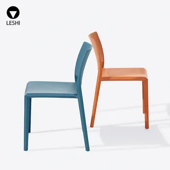 177Nordic dizainerio kėdės, valgomojo kėdės, didmeninė namų kambarį laisvalaikio plastiko kėdės hotel restaurant išmatos sukrauti