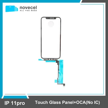 NOVECEL 5vnt Geros Kokybės Touch Padengti Stiklo JOKIŲ IC TOUCH TP skaitmeninis keitiklis su OCA 